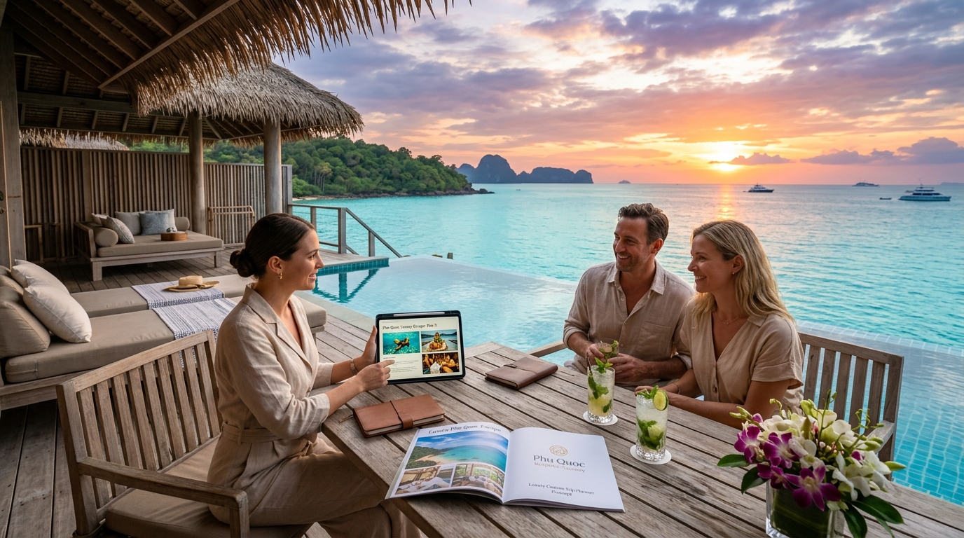 Tour Tự Thiết Kế 5 Bước: Linh Hoạt Lắp Ghép Khách Sạn, Ẩm Thực & Phương Tiện